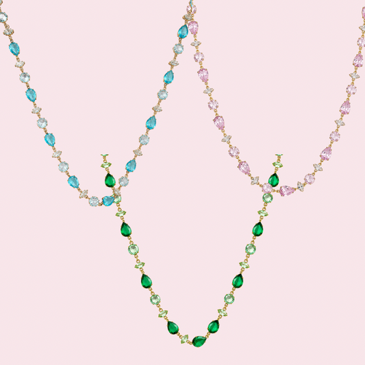 Mosaique Choker Kette