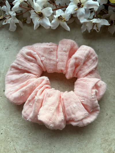 M/XL Musselin Scrunchie „Livia Dot“