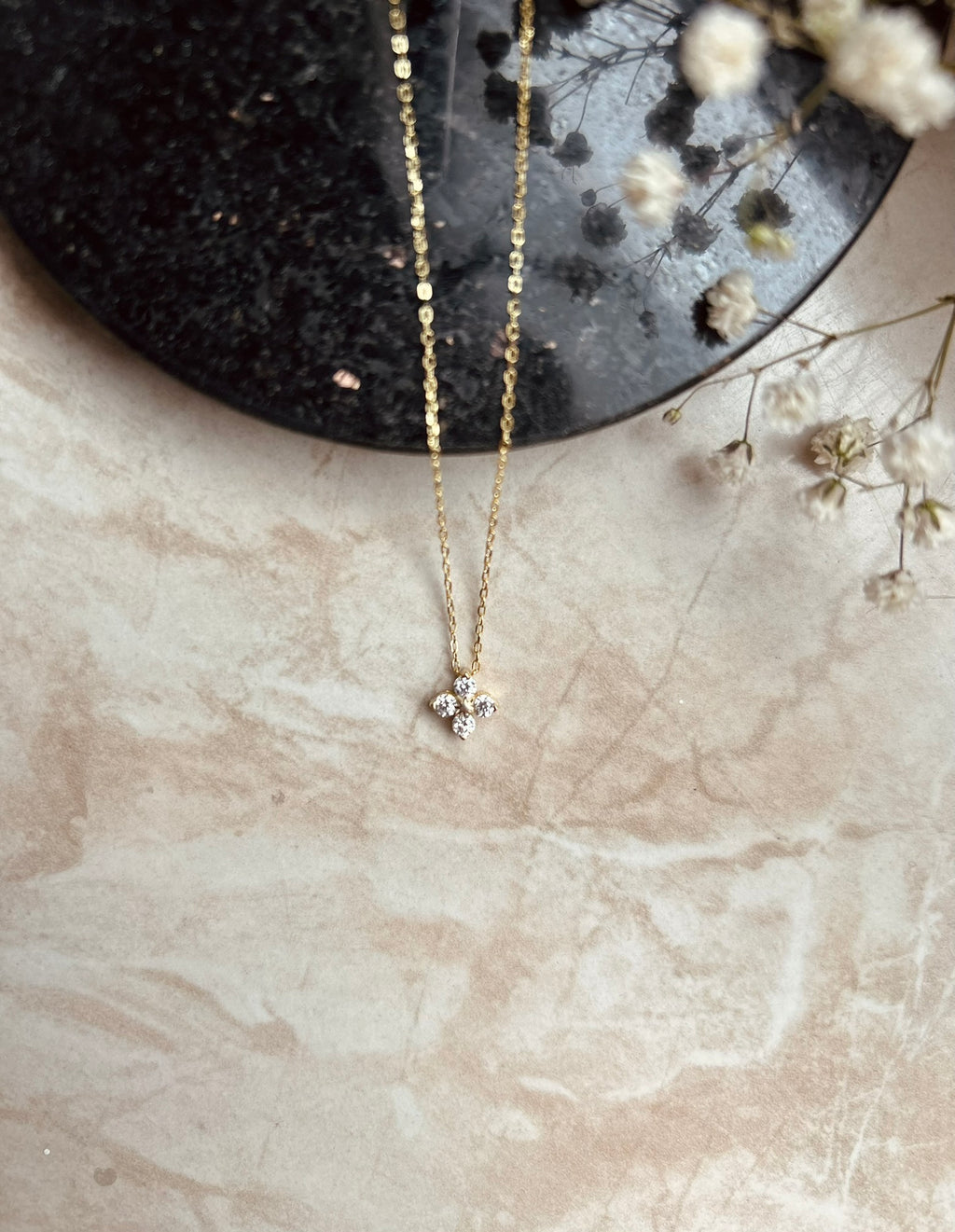 Glam Clover Kette